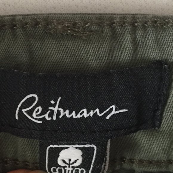 Mid-Rise Cotton Stretch Cropped / Ankle Pants - Picture 7 of 9